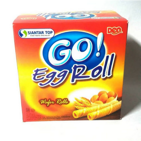 

[PGO] Wafer Rolls Go Egg Roll box isi 24 pcs