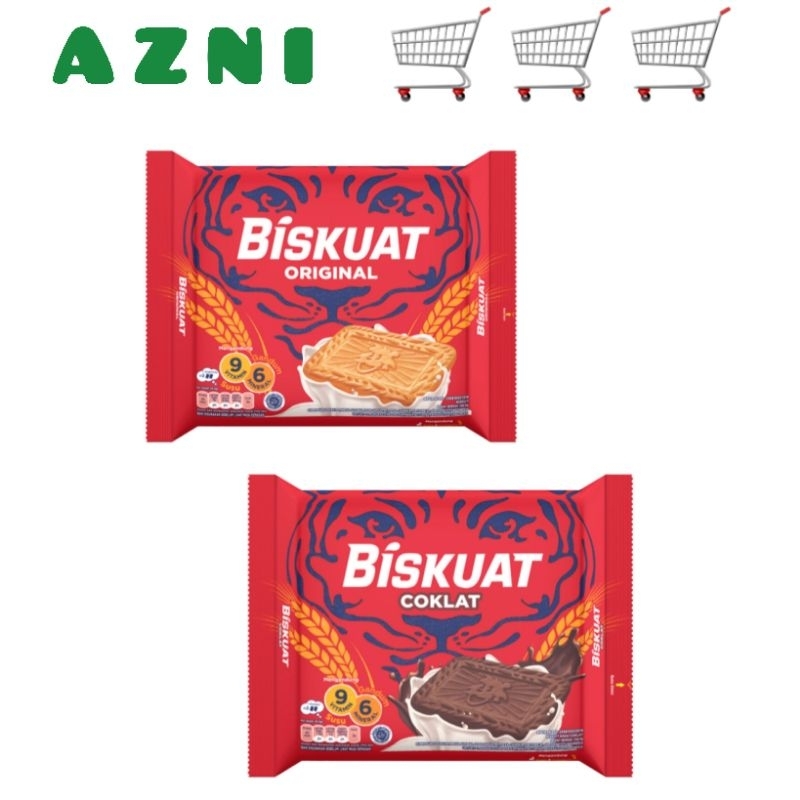 

Biskuat Biskuit Original / Coklat 106,4 gram