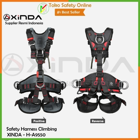 Body Harness Xinda H-A9550 / Safety Full Body Harness 5 D-Ring Xinda