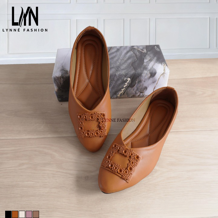 LYN Flatshoes Ivona Variasi 5 Warna