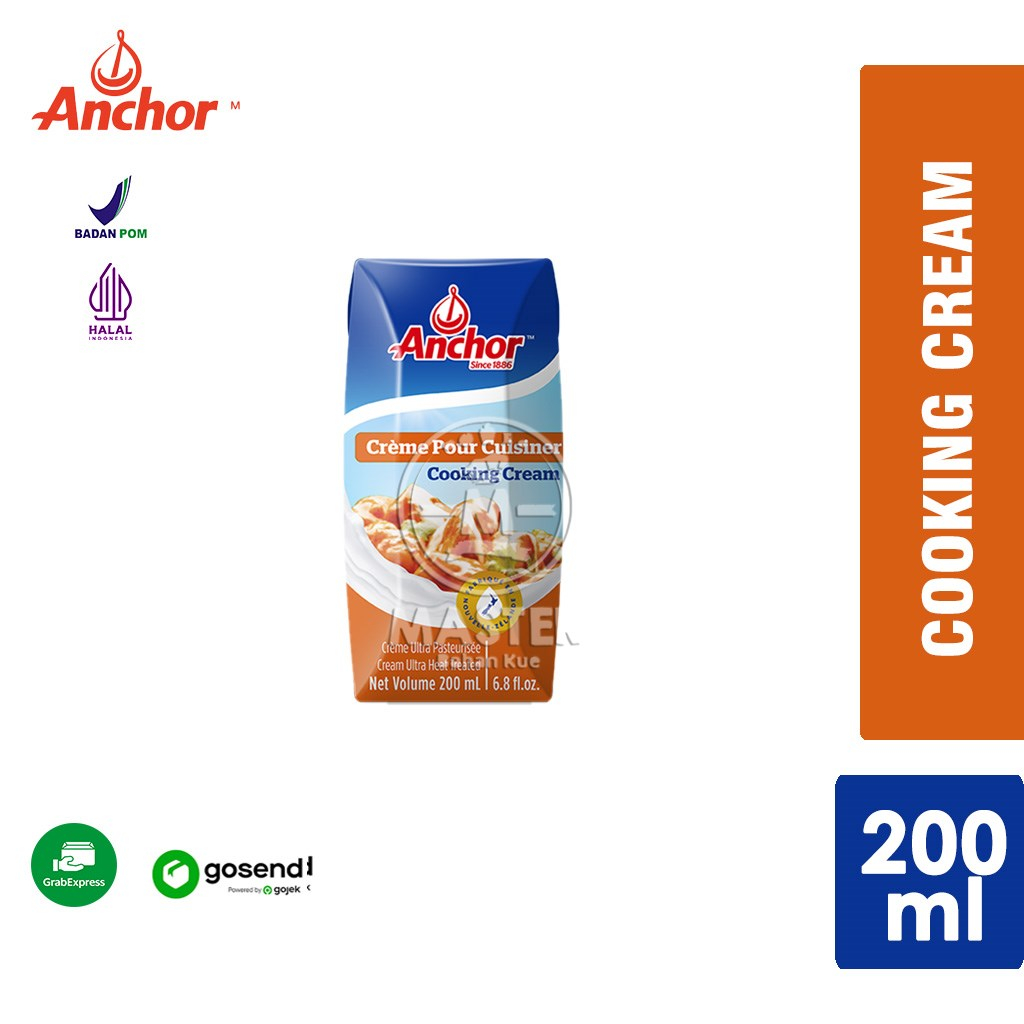 

Cooking Cream UHT Anchor 200ml [KHUSUS INSTANT]