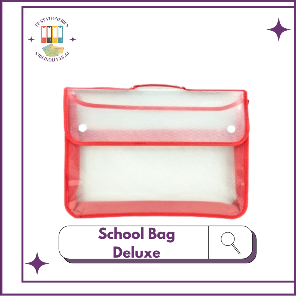 

Penpal School Bag Deluxe / Map School Bag Kancing (PL-710)
