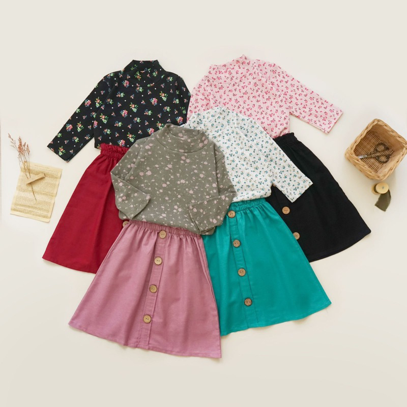 Mhk Baby Kids - Amora Set | Setelan Anak Cewe