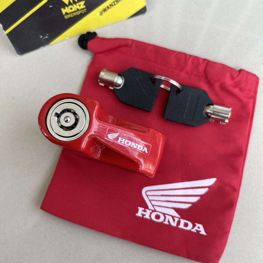Gembok Cakram Original Honda / Kunci Gembok Cakram Universal