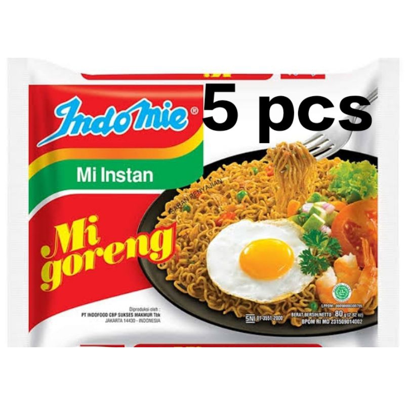 

Mie goreng Indomie 5pcs
