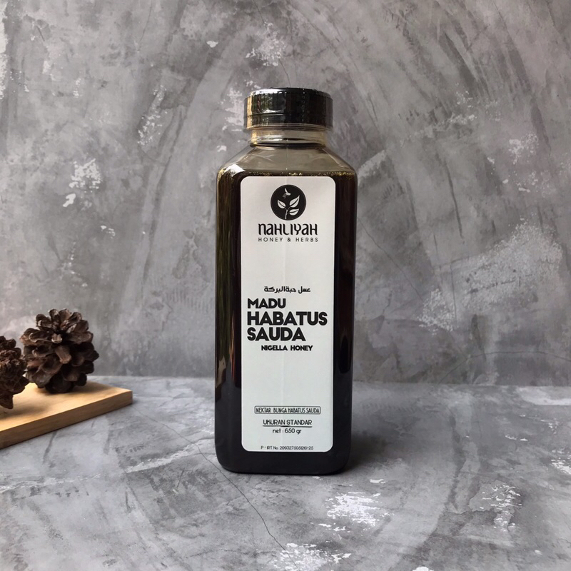 

Madu Habatussauda Murni 650gr & 350gr