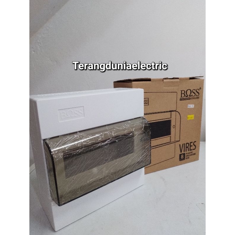 BOX MCB 8 Group Boss. Out Box Luar Tembok Untuk 8 MCB Limited
