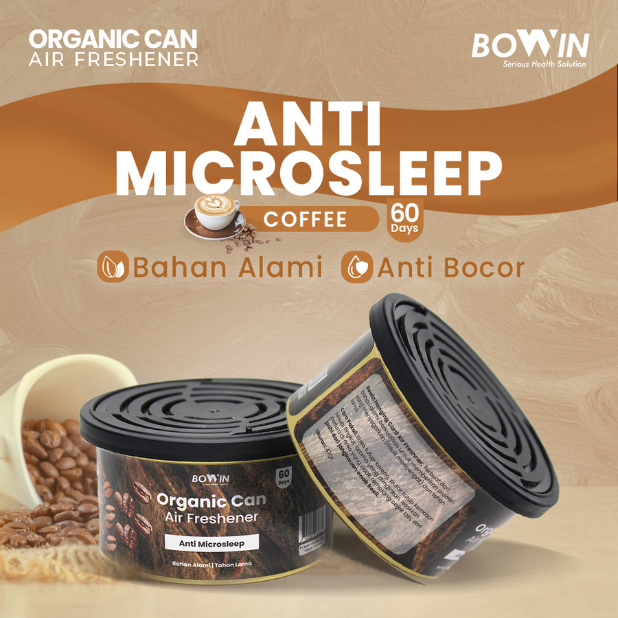 Parfum Pengharum Ruangan dan mobil  / Bowin Organic Can Aromaterapi Alami Tahan Lama