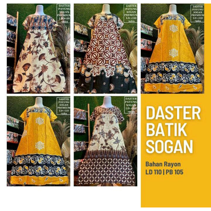 DASTER BATIK SOGAN OSHIN