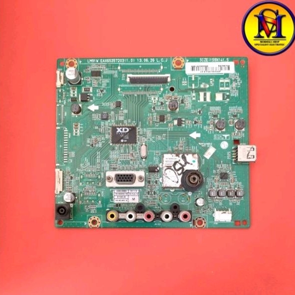 mb mobo mainboard mouterboard module mesin tv LG 19LN4050 19LN4050 - TB