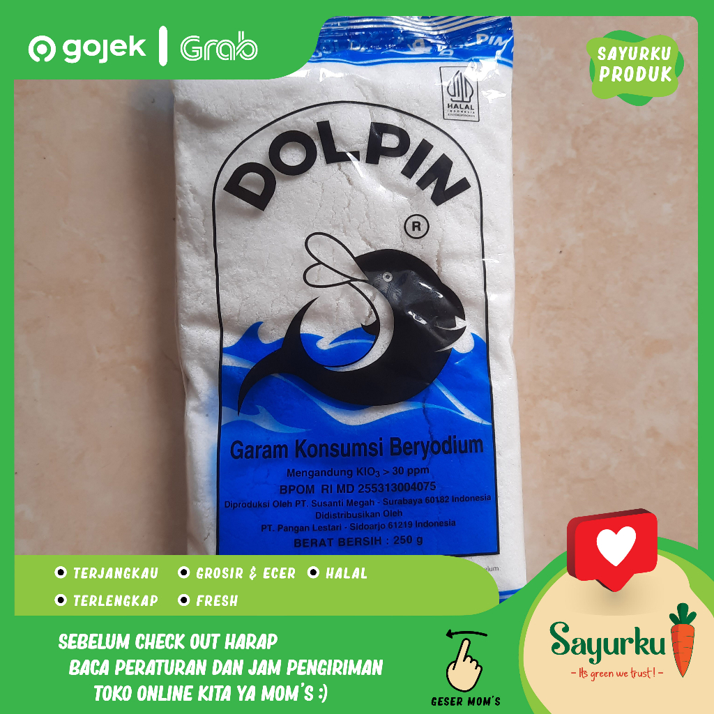 

DOLPIN GARAM YODIUM 250G