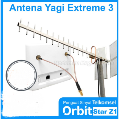 Antena Orbit Star Huawei B311 | Modem Router Orbit Star 2 B312 Yagi 3