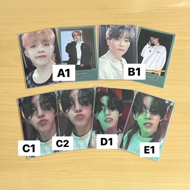 SEVENTEEN - FML LUCKY DRAW SOUNDWAVE LD SW WEVERSE ALADIN MEMORY BOOK CARLAND CARATLAND SCOUPS JEONG