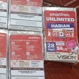 Voucher Smartfren Unlimited (2GB/hr)