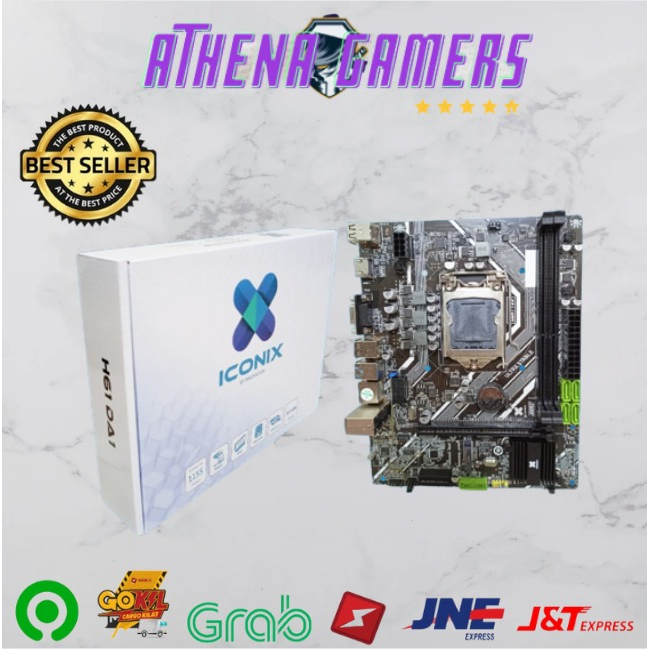 Motherboard Iconix H61 IT [Socket LGA 1155,intel H61, DDR3, HDMI]