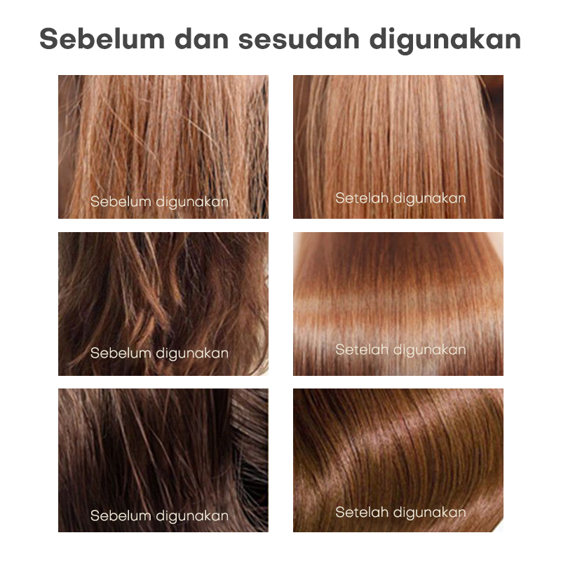 Masker rambut kering Masker rambut rontok Masker rambut keratin Hair mask Pelurus rambut permanen Melembabkan halus Meningkatkan minyak mentah kering Tekstur yang halus dan lembab