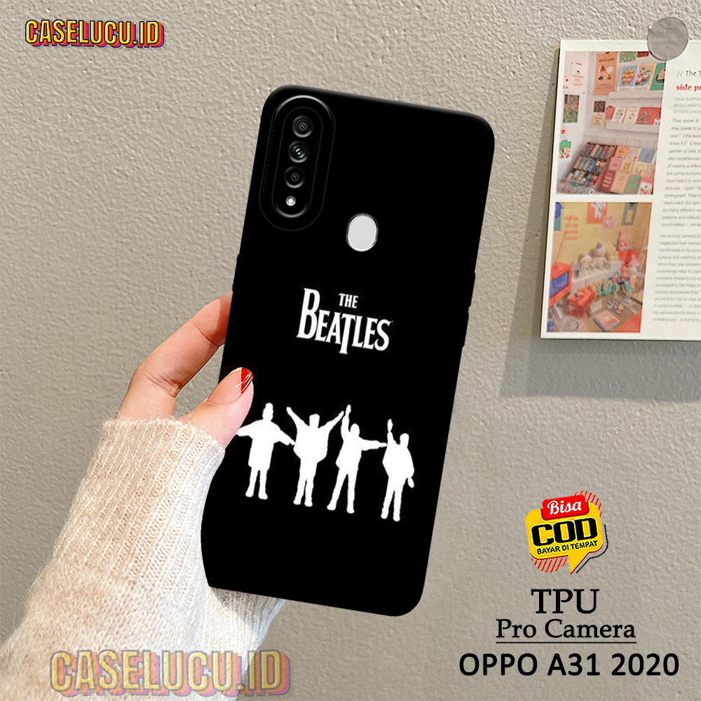 Casing Hp Oppo A31 2020 Terbaru - Fashion Case Band - Case Oppo A31 2020 - Soft Case Hp Oppo A31 202