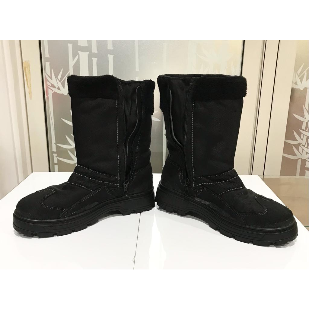 SEPATU BOOTS SKI LOWA AUTHENTIC/ ORIGINAL PRELOVED SIZE 38 WARNA HITAM