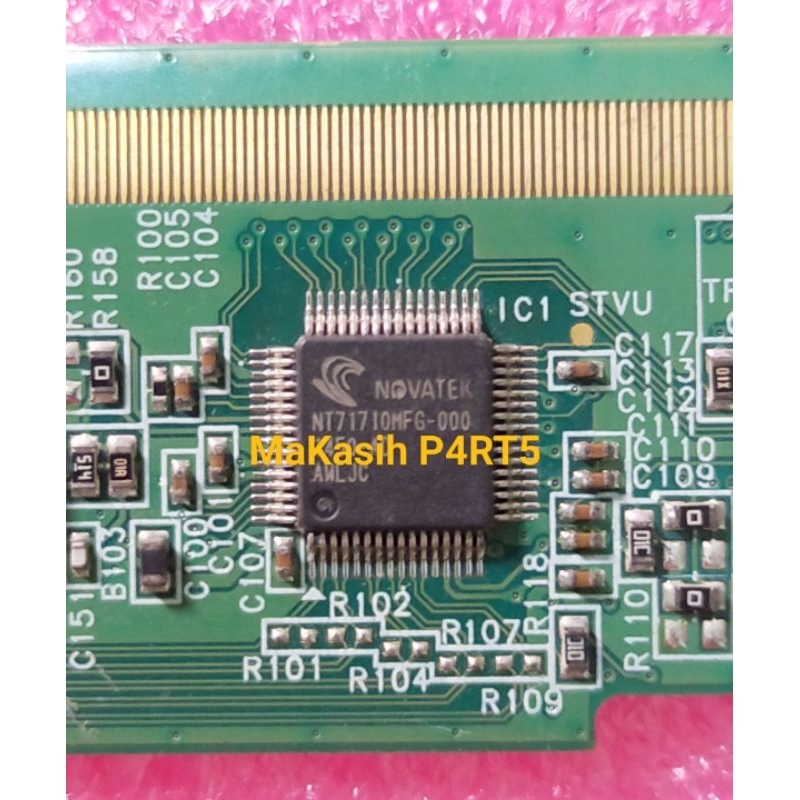 NOVATEK NT71710MFG-000  ic Nt71710mfg-000  (Beli 2, Diskon 20 ribu)