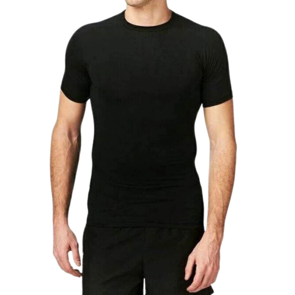 NEW MANSET BAJU PRIA LENGAN PENDEK BASELAYER BAJU OLAHRAGA BAJU MANSET PENDEK PRIA MANSET FUTSAL