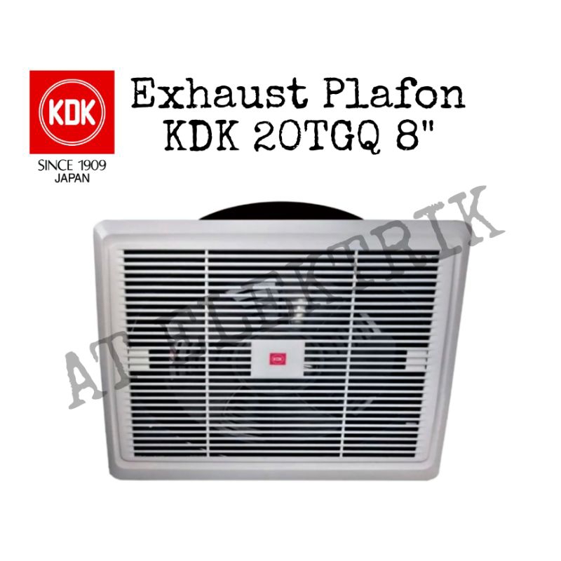 Exhaust Fan KDK 20TGQ Plafon 8" inch / Heksos Plafon KDK 8 inc