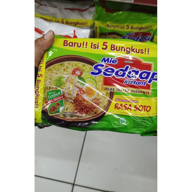 

mie sedap soto isi 5 bks
