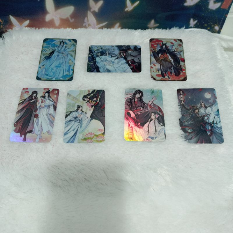 READY Photocard Hologram Mo Dao Zu Shi MDZS Wei Wuxian Lan Wangji Wangxian Lan Zhan Wei Ying MXTX