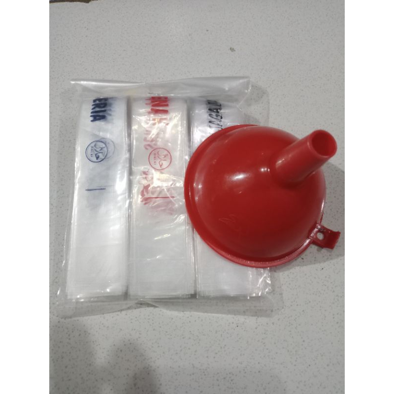 Plastik es spidol Mambo sablon 100 dan corong