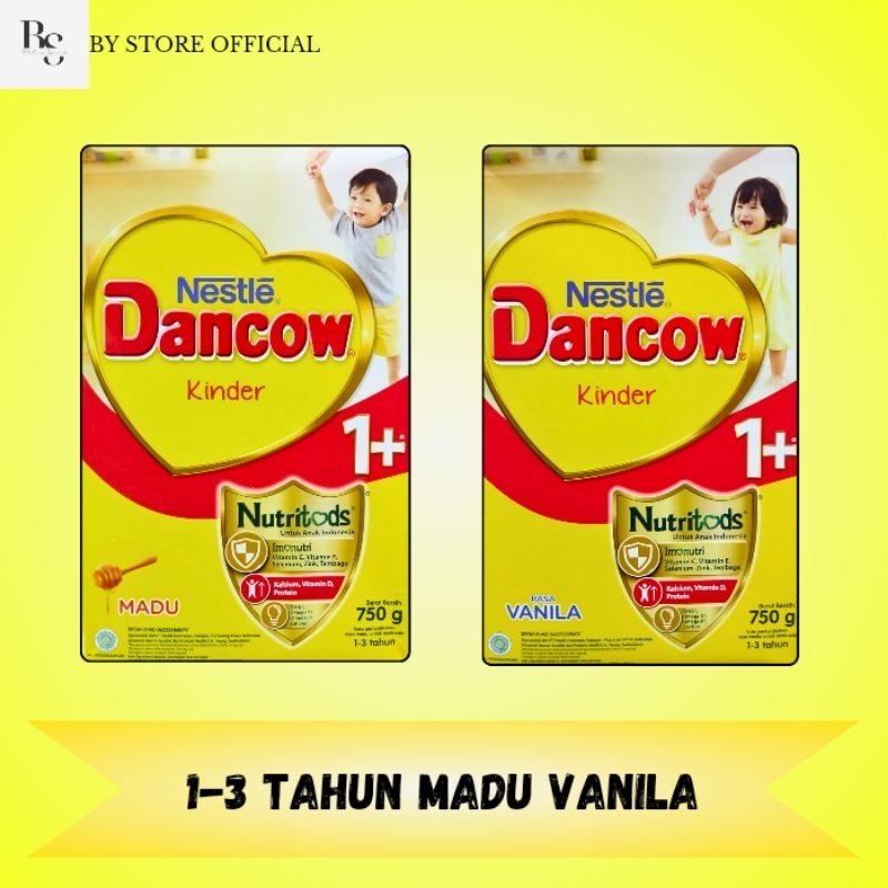 

Dancow 1+ 750gr Madu Vanila Coklat