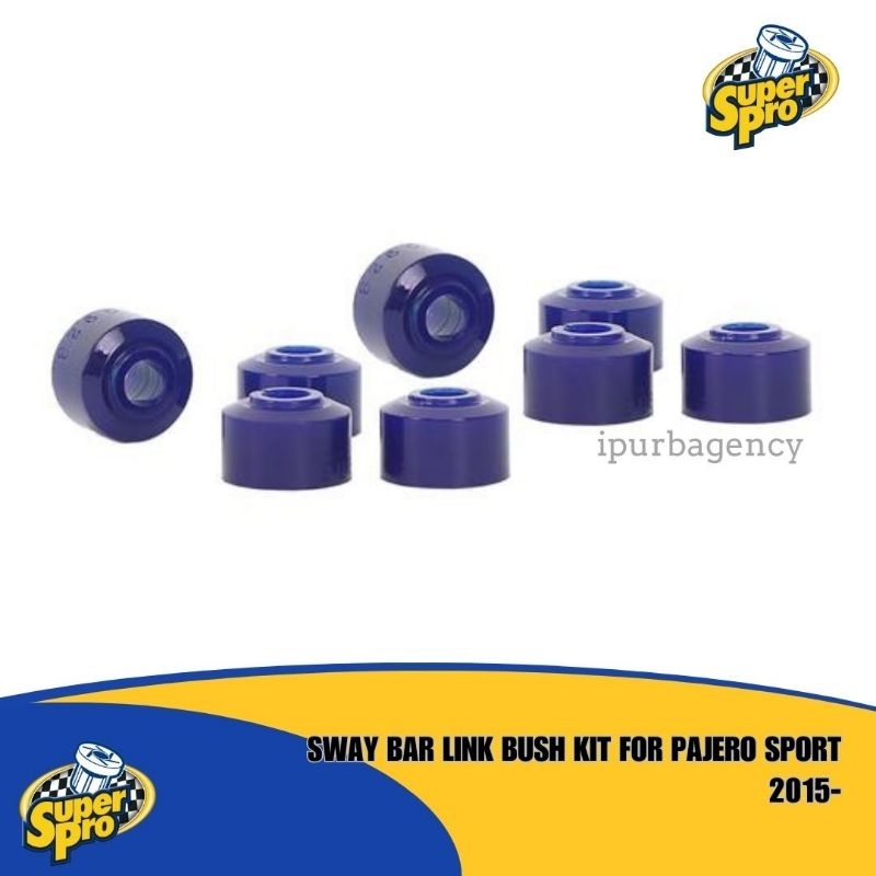 SuperPro Sway Bar Link Bush Kit For Pajero Sport 2015-