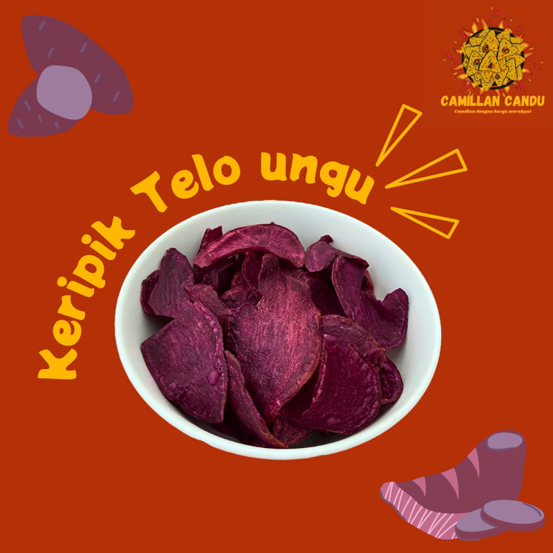 

Keripik Telo ungu 100gr