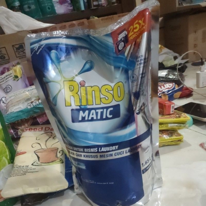 rinso matic 1.65 liter