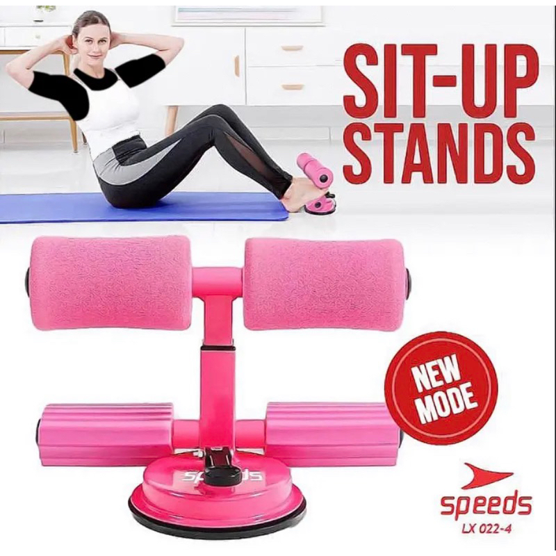 Preloved PL Speeds Sit Up Stands Double Holder Alat gym Mengecilkan Perut