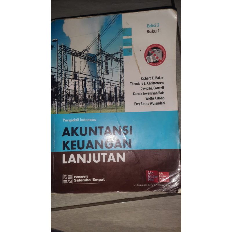 

PRELOVED AKUNTANSI KEUANGAN LANJUTAN RICHARD E BAKER BUKU 1 EDISI 2 PERSPEKTIF INDONESIA