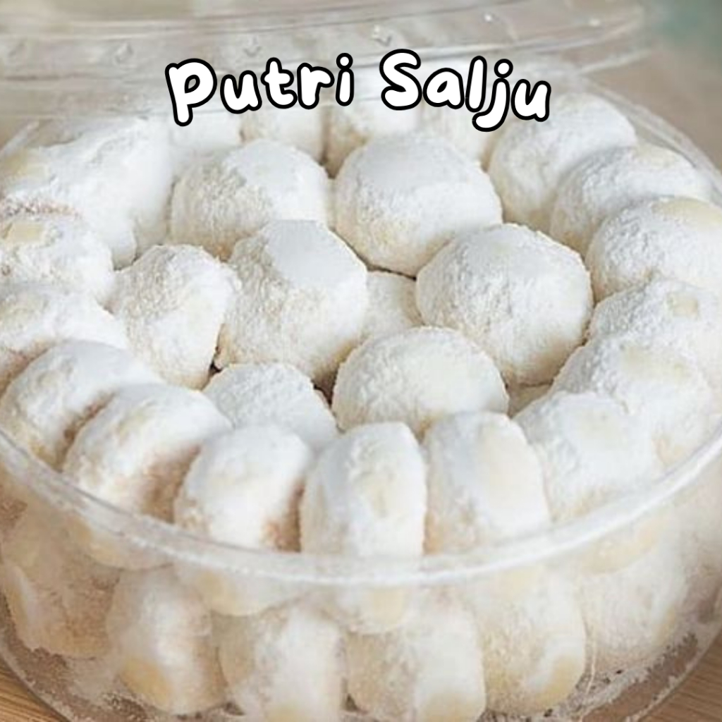 

Kue Putri Salju / Snow White Cake - Homemade, Kue Kering, Jajan Lebaran, Keripik, Roti Idul Fitri, Kerupuk, Chips, Chiki, Snack