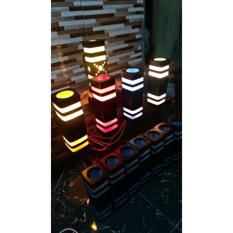 lampu hiasan dinding / lampu tempel dinding / tempel tiang / lampu hiasan rumah memperindah rumah te