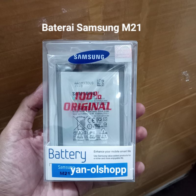 Batre Baterai Samsung M21 Original Baterai M21 / M30S / M20S ORI