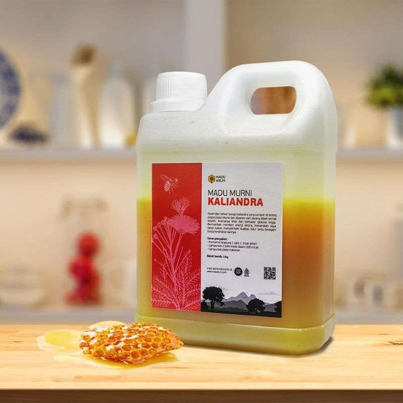 

Madu Kaliandra Murni Tanpa Campuran 1kg | Madu Obat Kanker dan Diabet