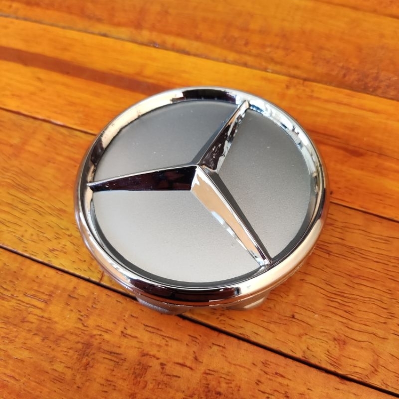 TUTUP DOP VELG MOBIL MERCEDES BENZ DIAMETER LUAR 7,5CM
