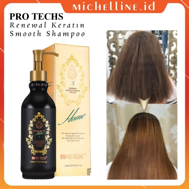 Pro Techs Renewal Keratin Smooth Shampoo
