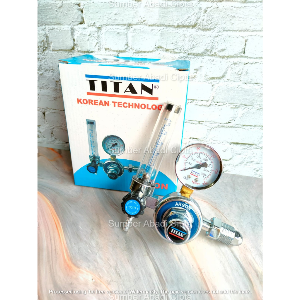 TITAN Regulator Las Welding Argon TIG