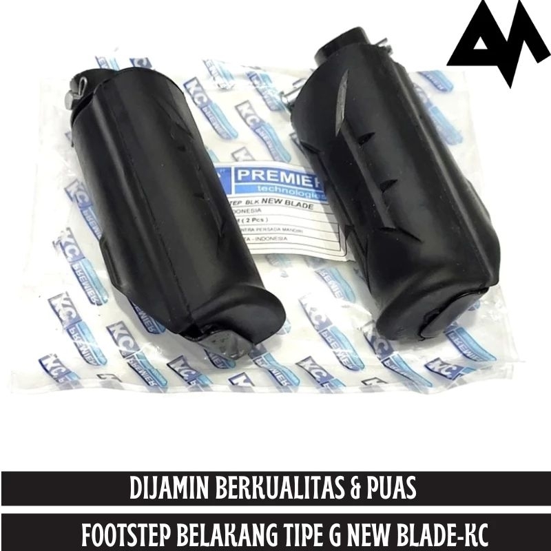 STEP FOOT STEP FOOTSTEP KARET STEP BELAKANG TIPE G BLADE BEAT SPACY VARIO REVO 110 NEW FI ORI ORIGIN