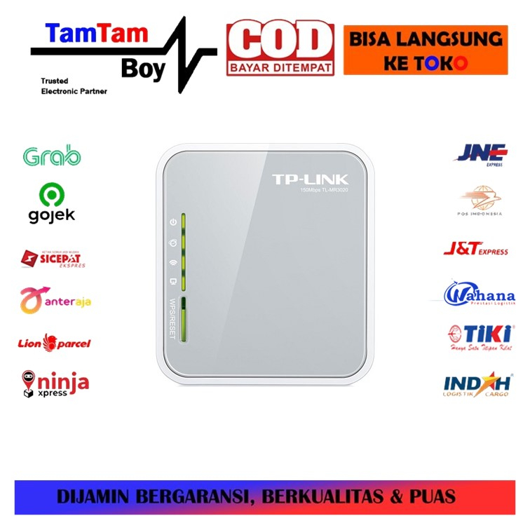 TP LINK TL-MR3020 Wifi Router (Support USB Modem 3G 4G LTE) Hotstpot Wifi