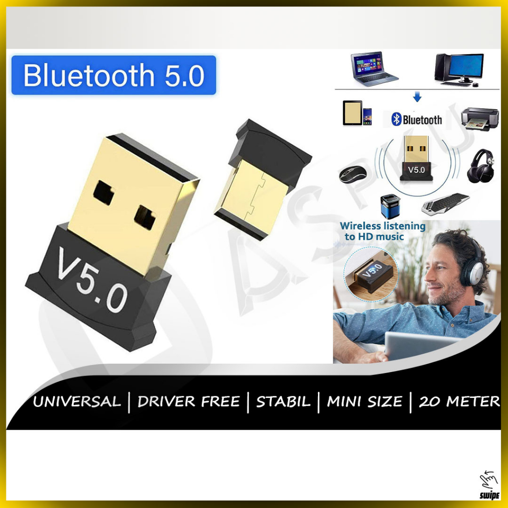 USB Bluetooth Dongle Universal Receiver Komputer Computer Laptop Gamepads Speaker Spiker Keyboard