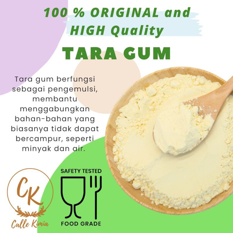 

Taragum/Pengental food grade 250gr Termurah High quality 100%