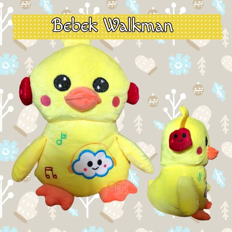 BONEKA BEBEK WALKMAN