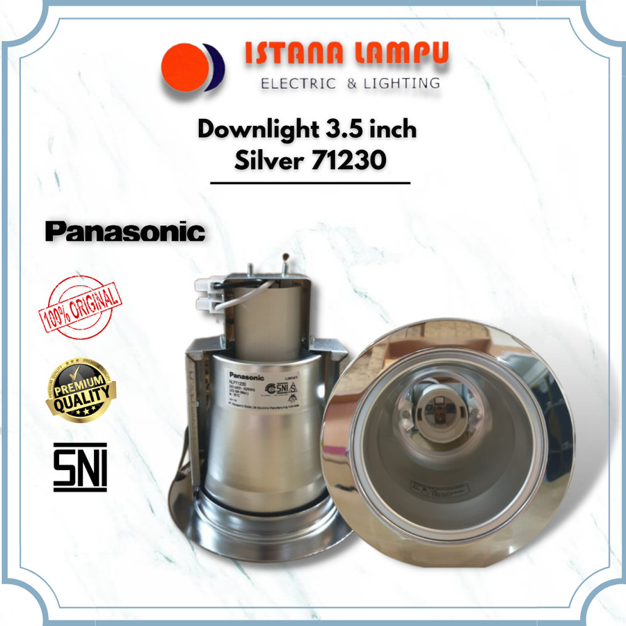 Downlight Panasonic 3.5 inch Silver 71230