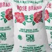 Gula Rose Brand/Gula Pasir 50 kg via JNE
