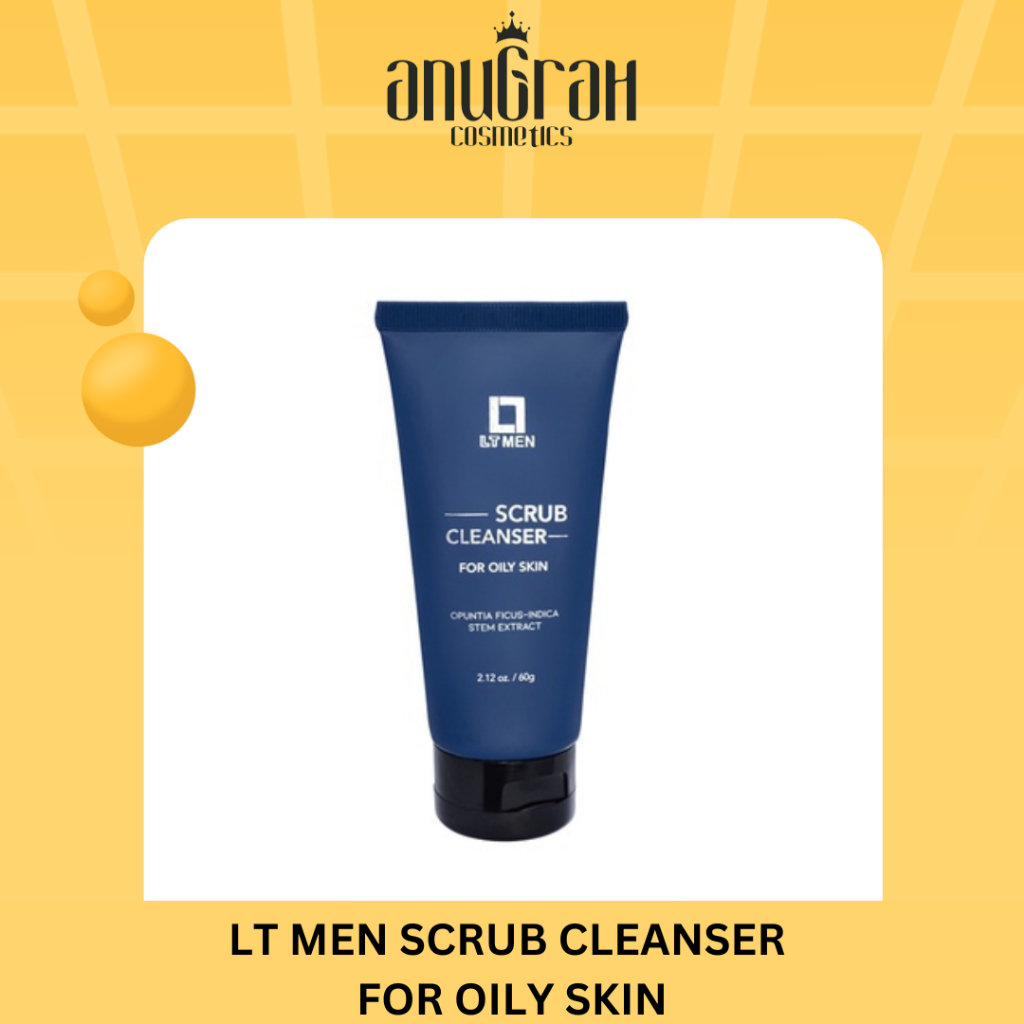 LT MEN SCRUB CLEANSER FOR OILY SKIN