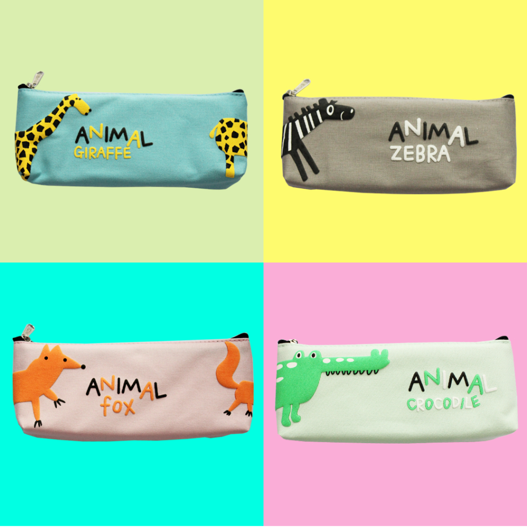 

Tempat Pensil Kain Motif Hewan